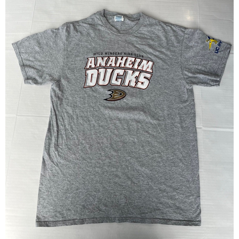 DELTA PRO WEIGHT Anaheim Ducks Mens T-Shirt Grey M